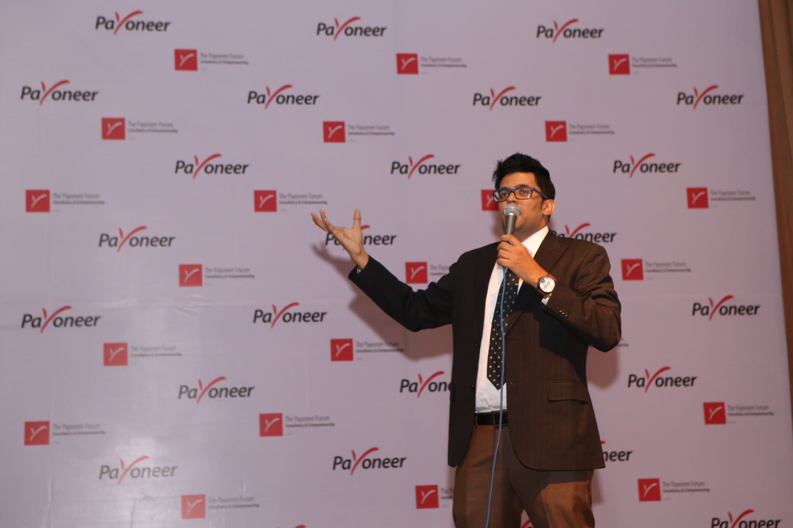 Payoneer Forum 2015 Delhi,India was Megahit