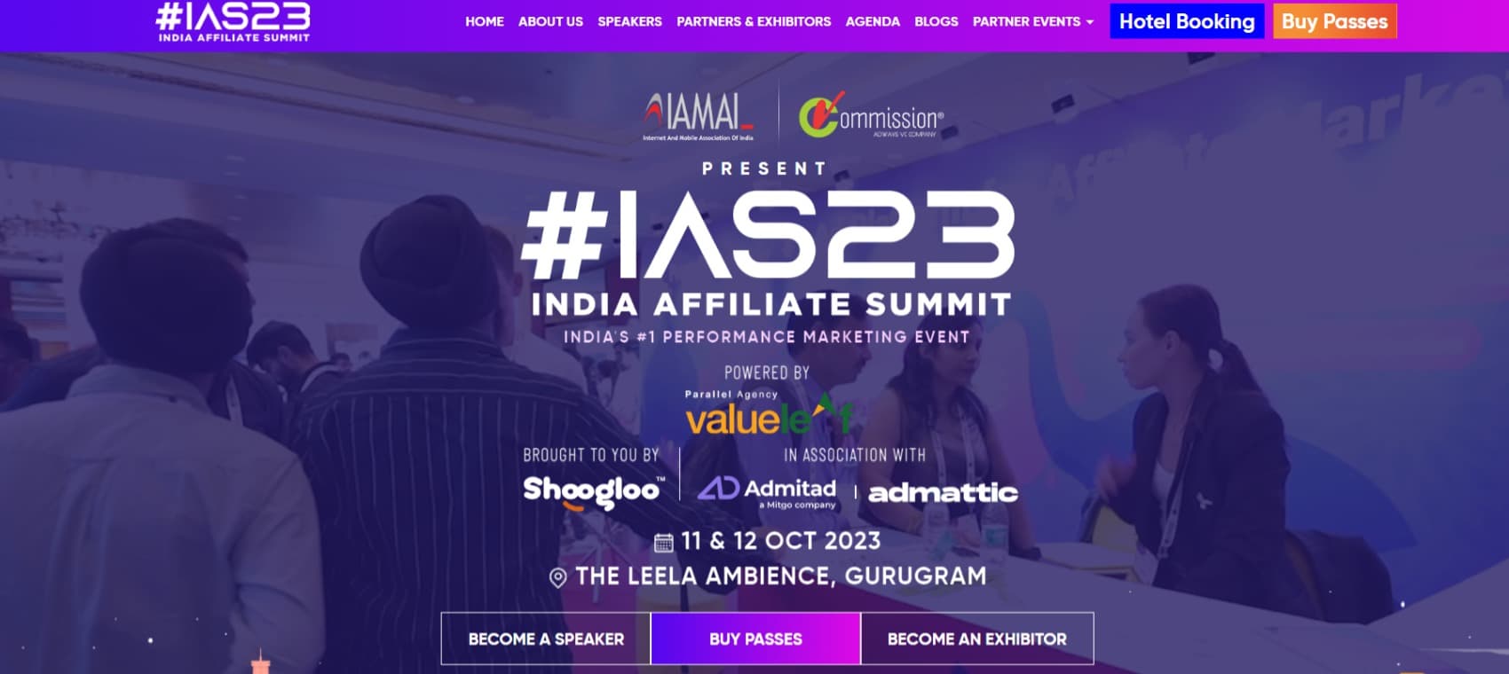 India Affiliate Summit 2023 Gurgaon India : Must Join For Affiliate Marketers