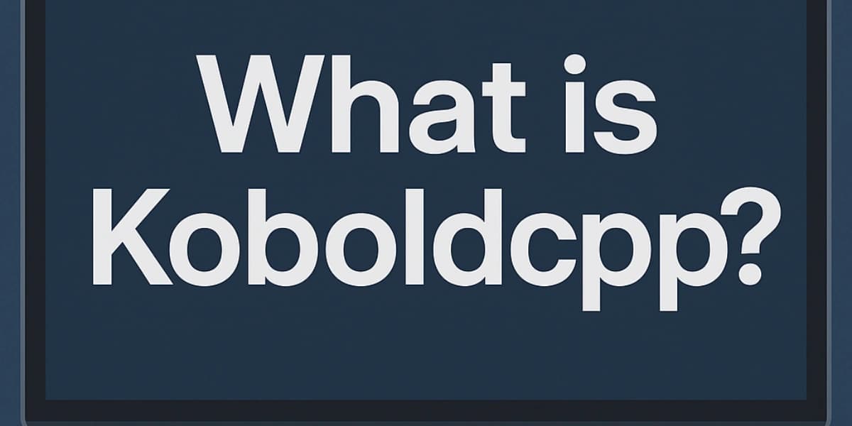 Koboldcpp Powers Fast, Local AI on Your PC