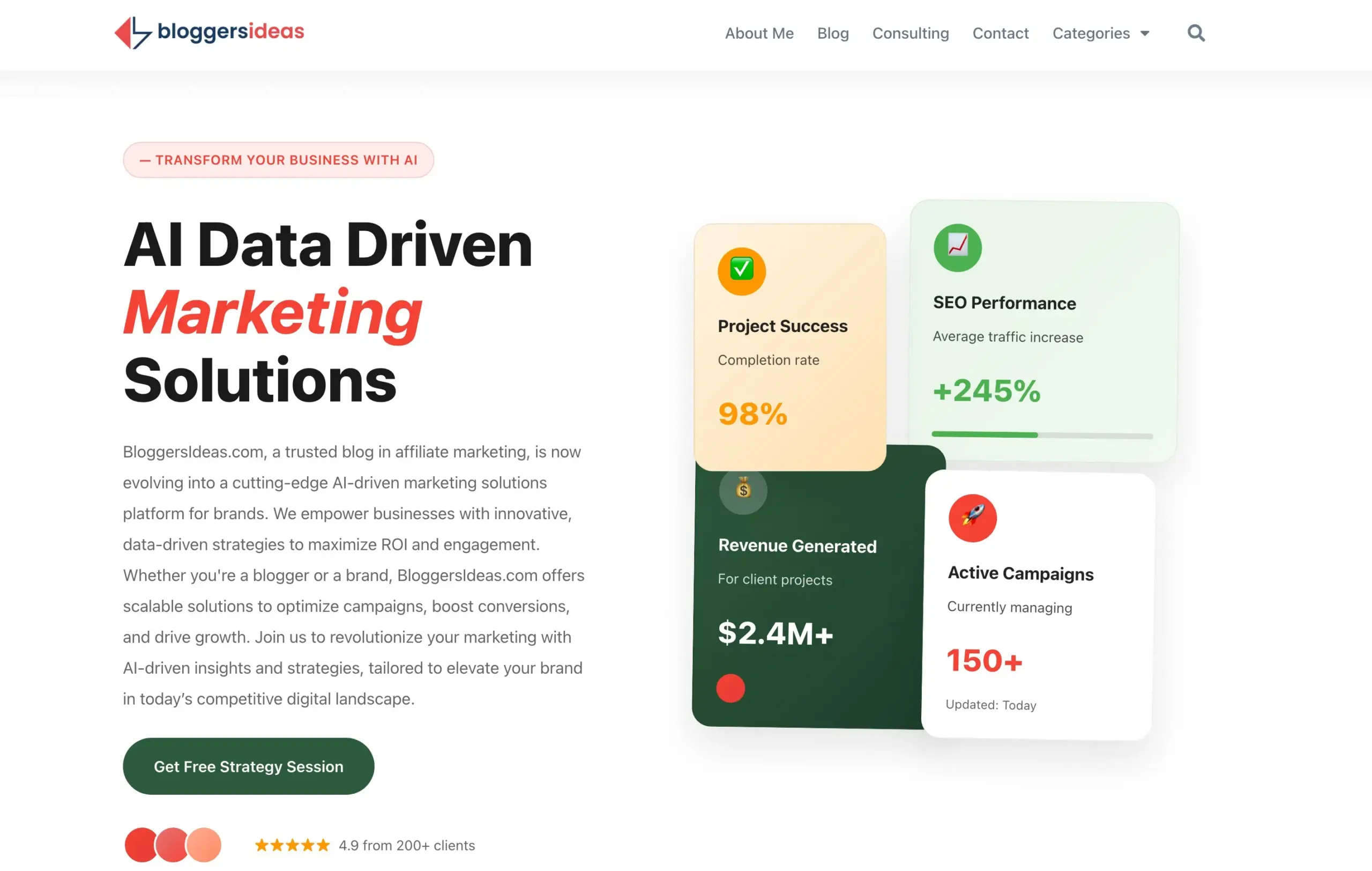 BloggersIdeas.com Launches BloggersIdeas 2.0 With AI-Powered Marketing Tools