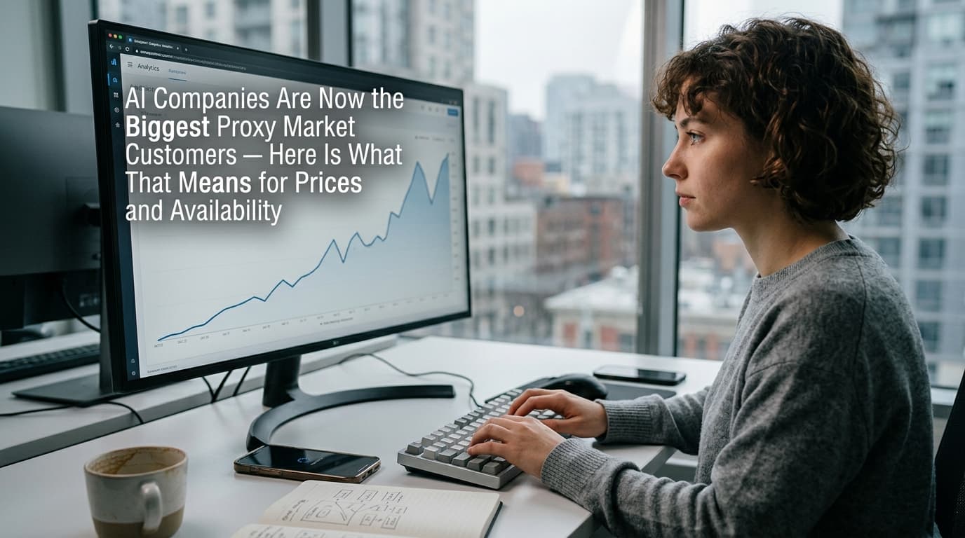 AI Companies Are Now the Biggest Proxy Market Customers — Here Is What That Means for Prices and Availability