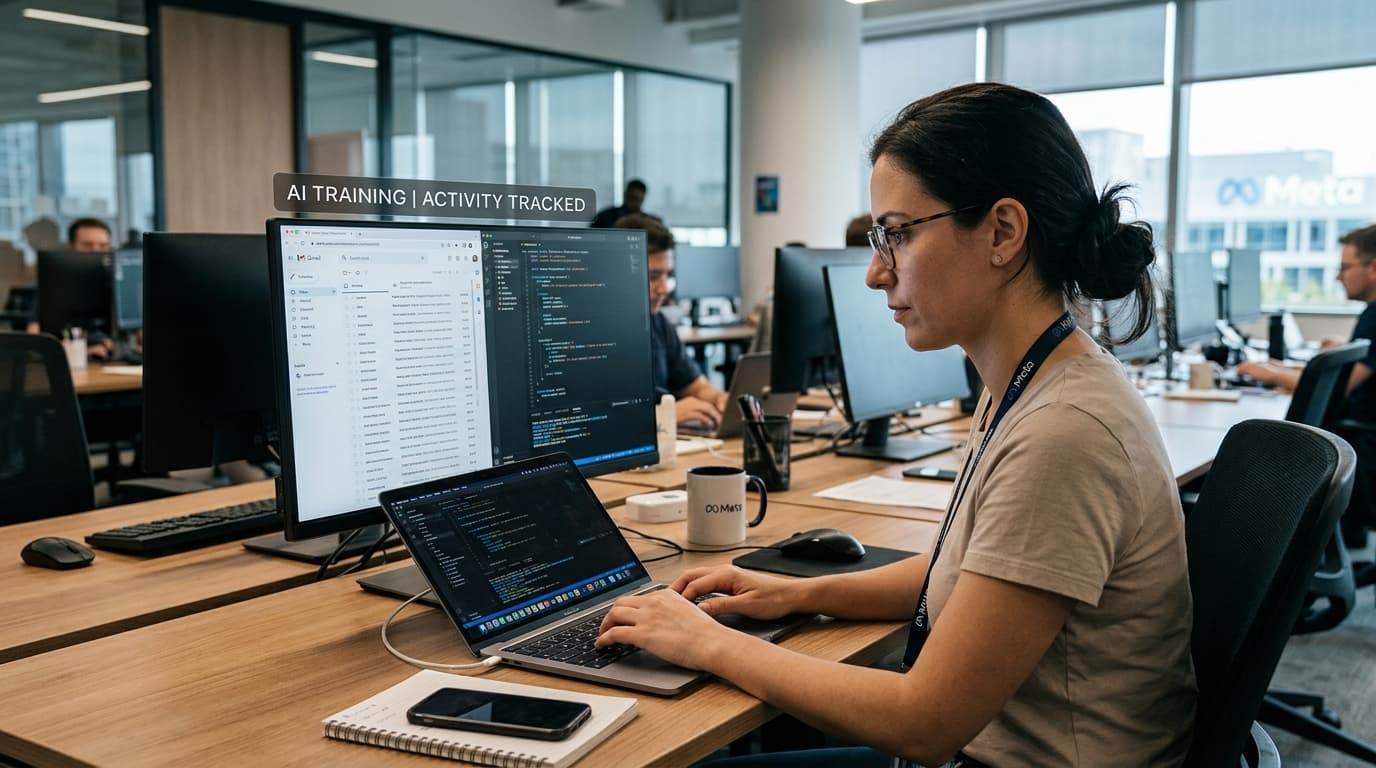 Meta Tracked Employees’ Gmail and Coding Sessions to Train AI — The Privacy Wake-Up Call