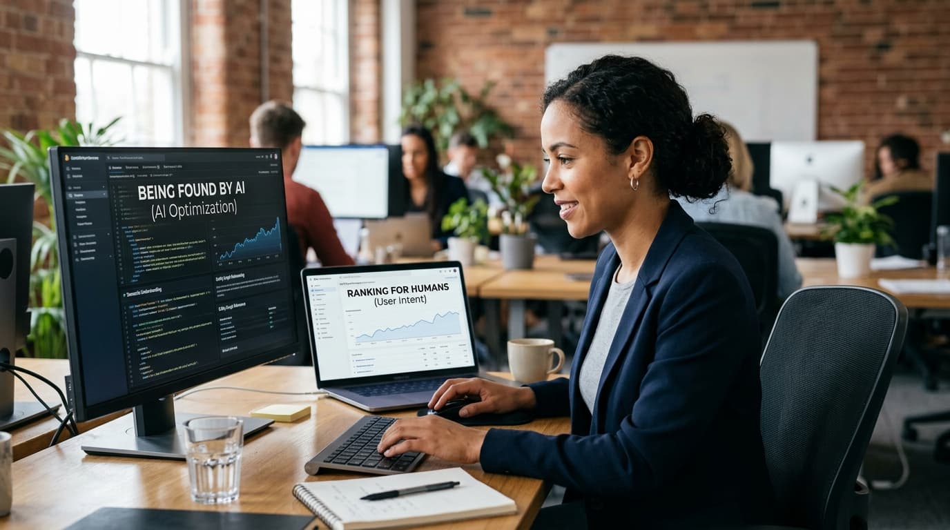 SEO in 2026 Is Now Two Jobs: Ranking for Humans and Being Found by AI