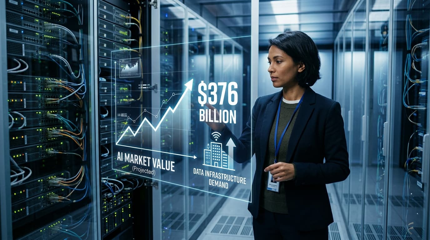 AI Market Reaching $376 Billion in 2026 — What It Means for Data Infrastructure Demand