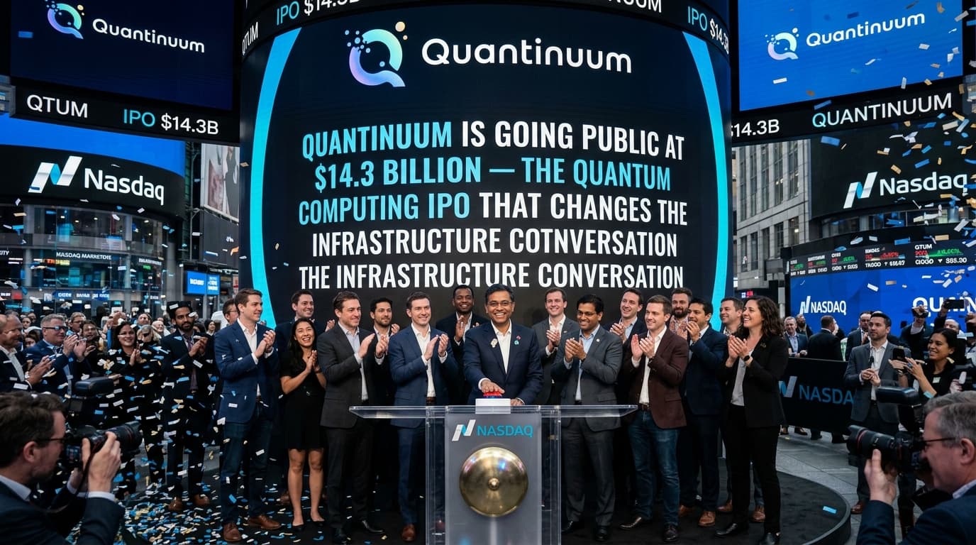 Quantinuum Is Going Public at $14.3 Billion — The Quantum Computing IPO That Changes the Infrastructure Conversation