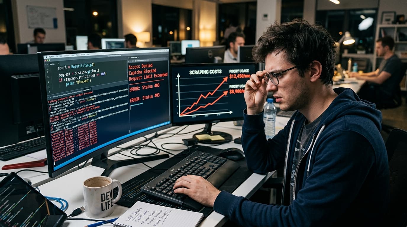 Web Scraping Is Getting Harder and Teams Are Spending More to Keep It Working