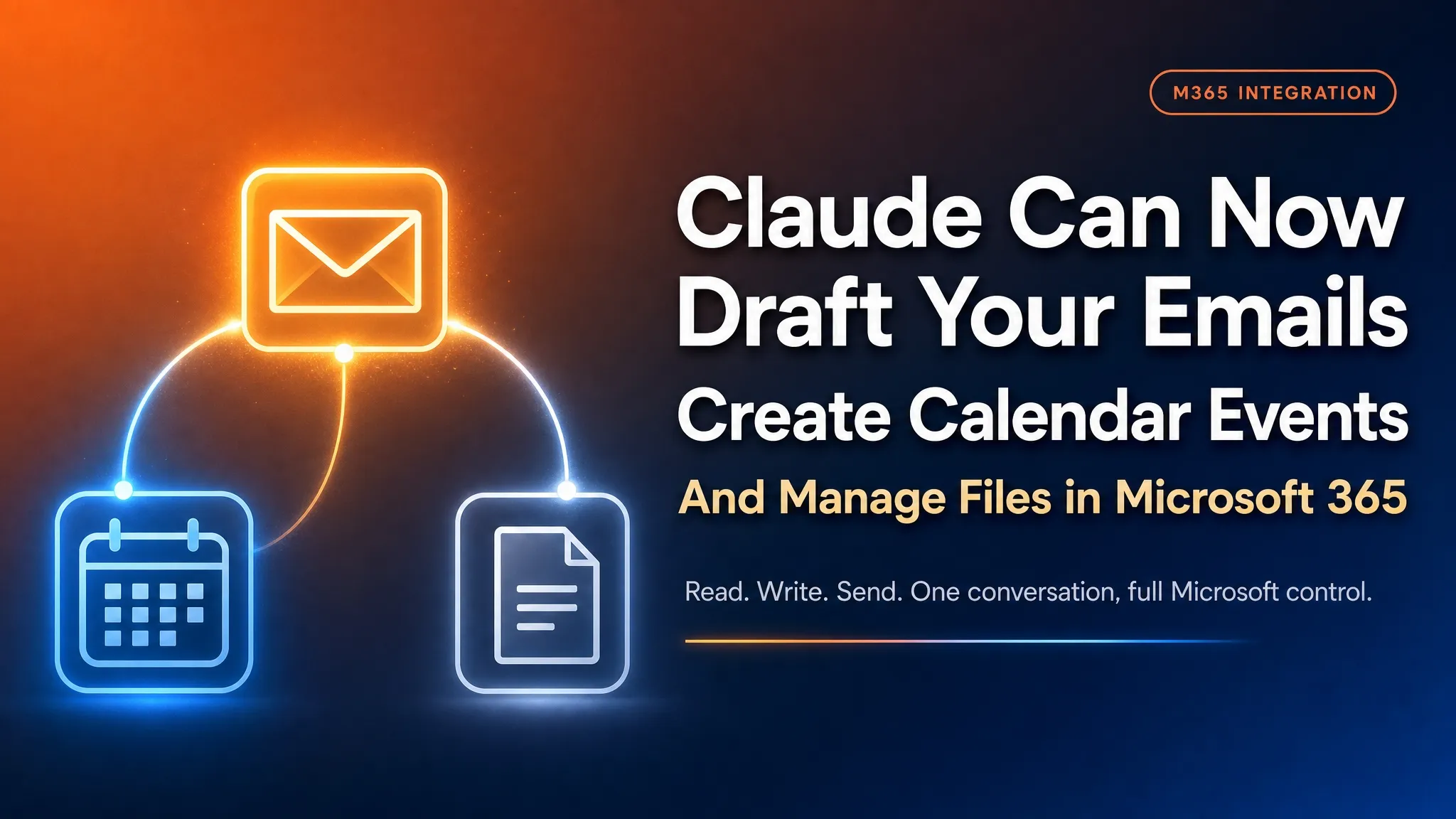 Claude Can Now Draft Your Emails, Create Calendar Events and Manage Files in Microsoft 365