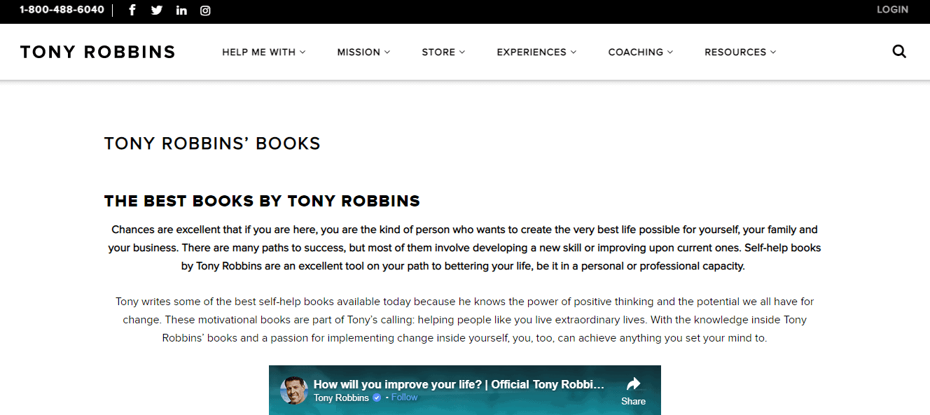 Tony Robbins Awaken the Giant Within - Overview