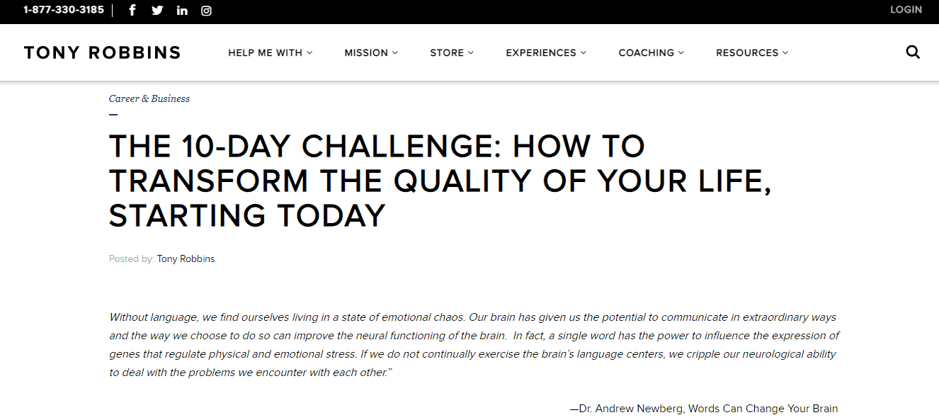 10-Days Challenge- Date with Destiny