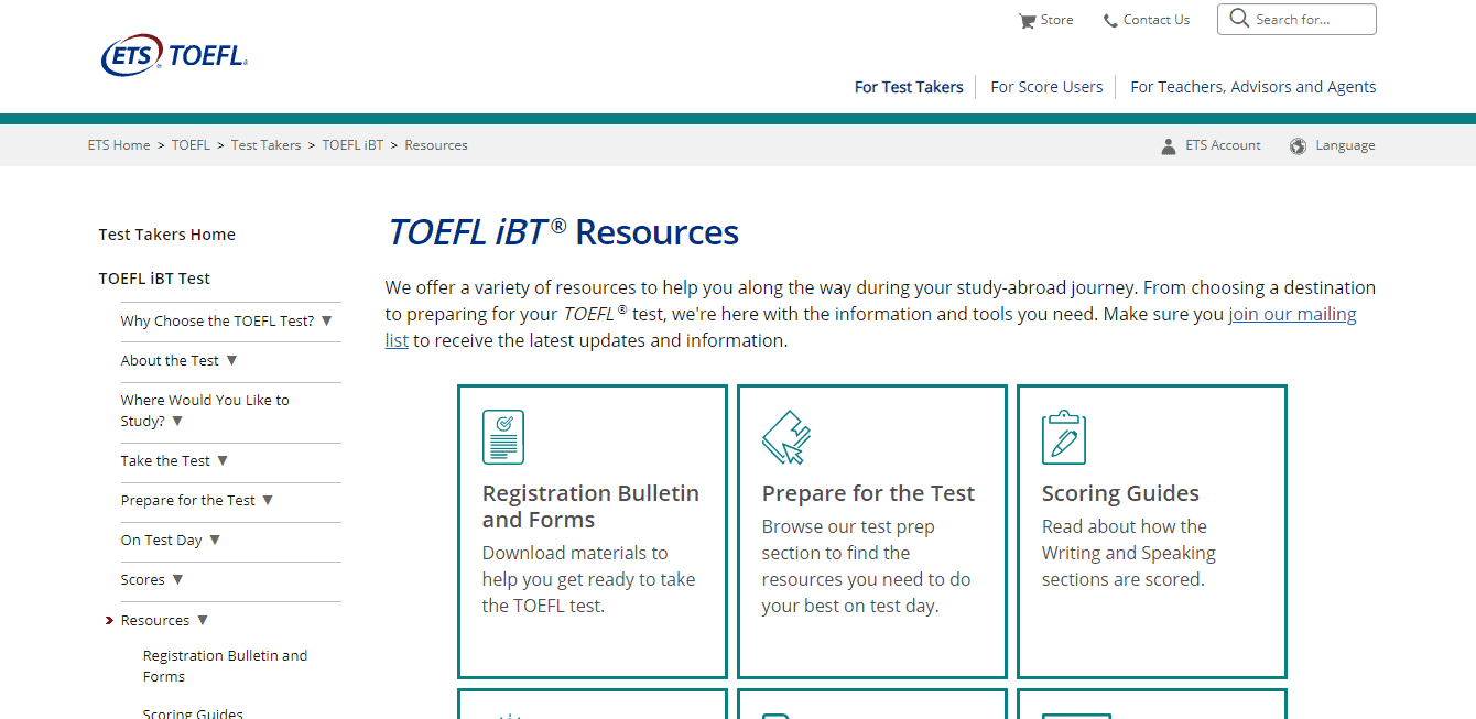 Toefl iBT Resources - TOEFL Course Online Free 