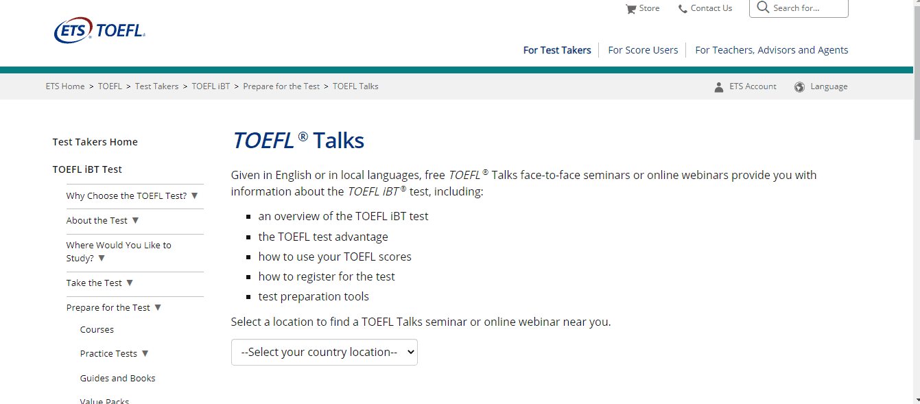 Toefl Talks - TOEFL Course Online Free