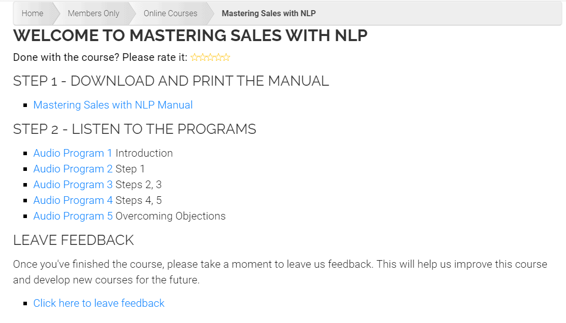Mastering Sales With NLP