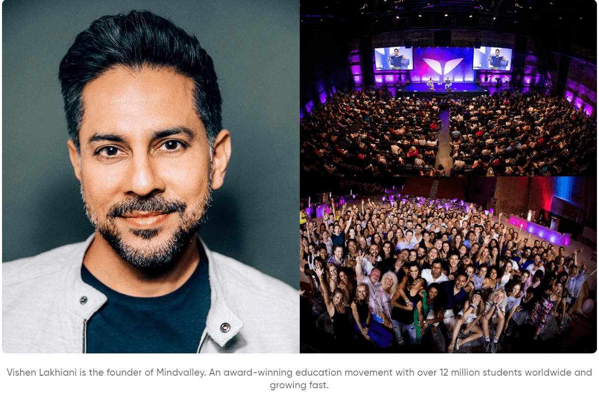 Vishen Lakhiani - Fondateur de Mindvalley