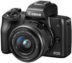 Canon EOS M50- Camera with flip screen