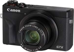 Canon Powershot G7 Mark III Digital 4K VLogging Camera