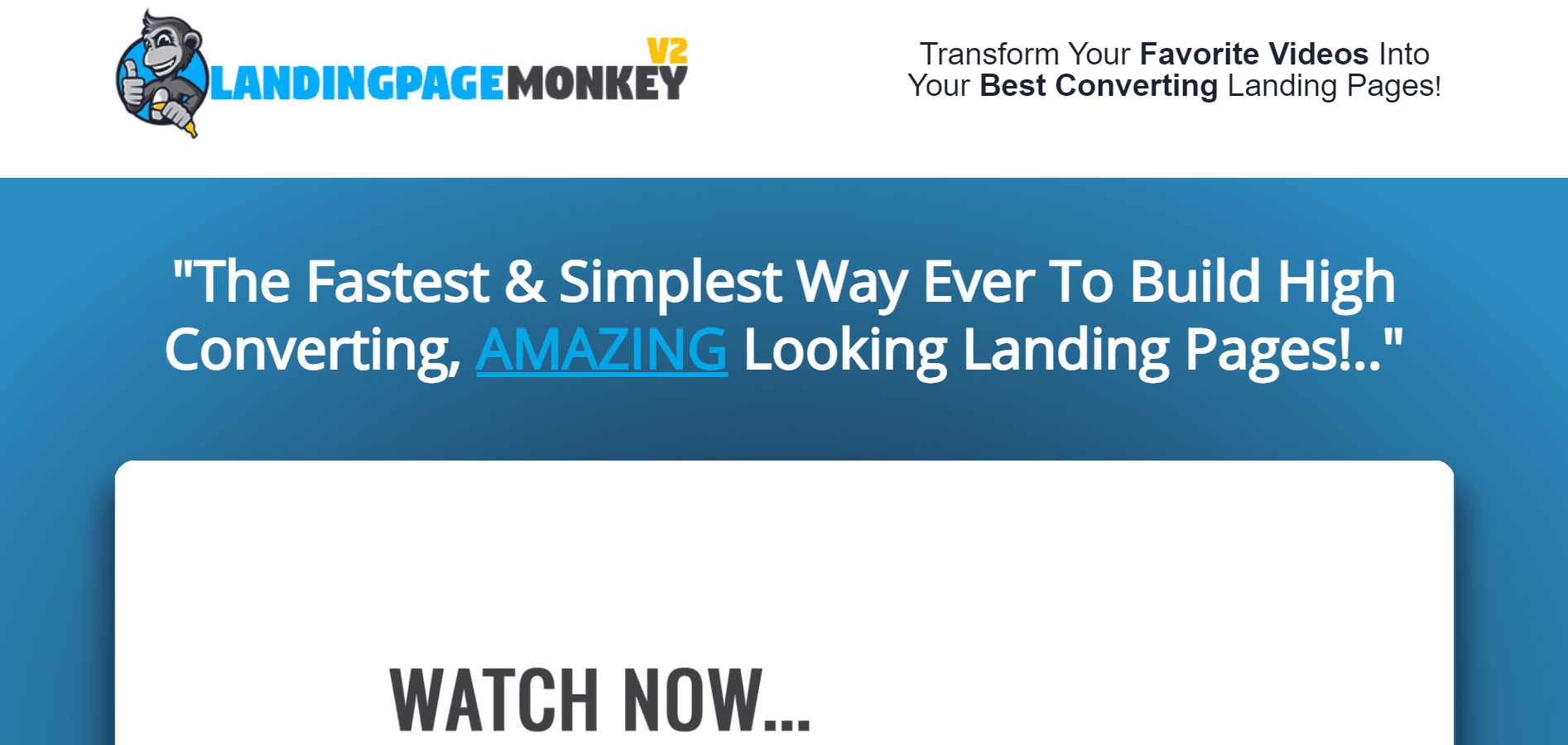 Landing Page Monkey Review