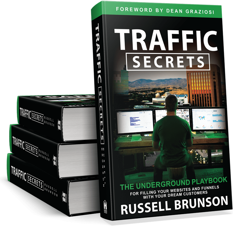 Russell brunson books and source of income