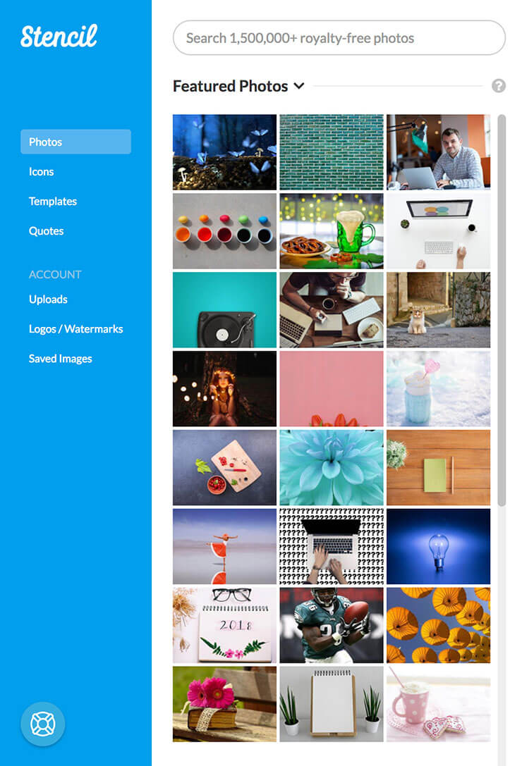 Stencil graphic tool- bets canva alternatives