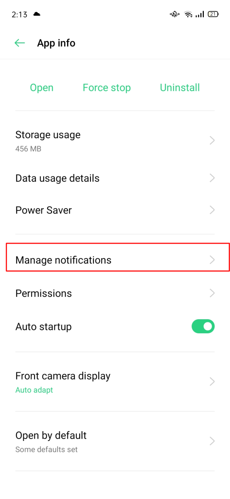 managing notifications- guide tochange snapchat notification sounds