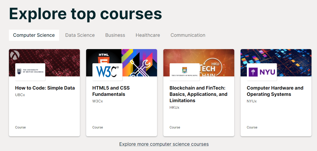 eDX Courses