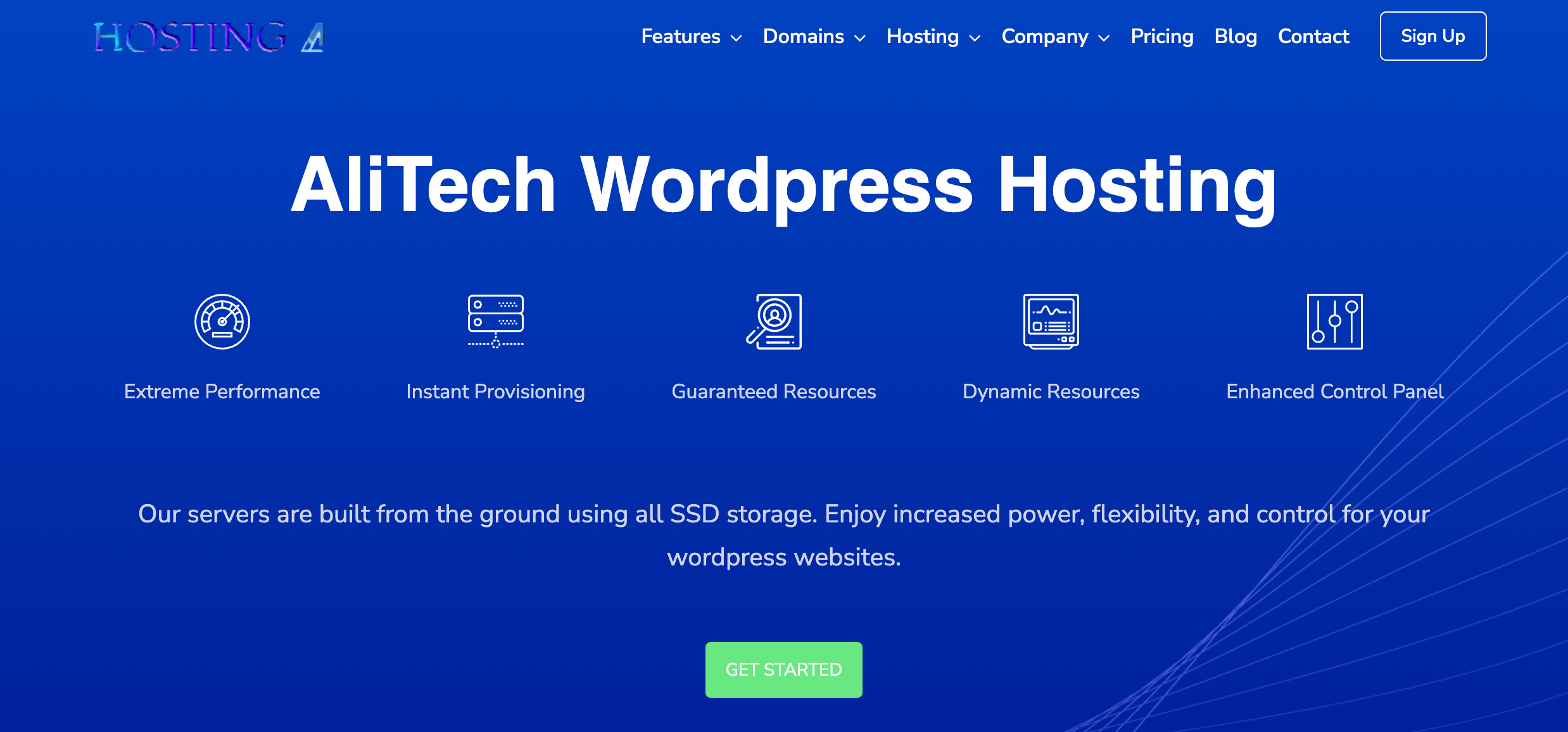 wordpress hosting worldwide alitech