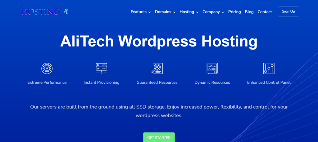 Wordpress Hosting Worldwide Alitech