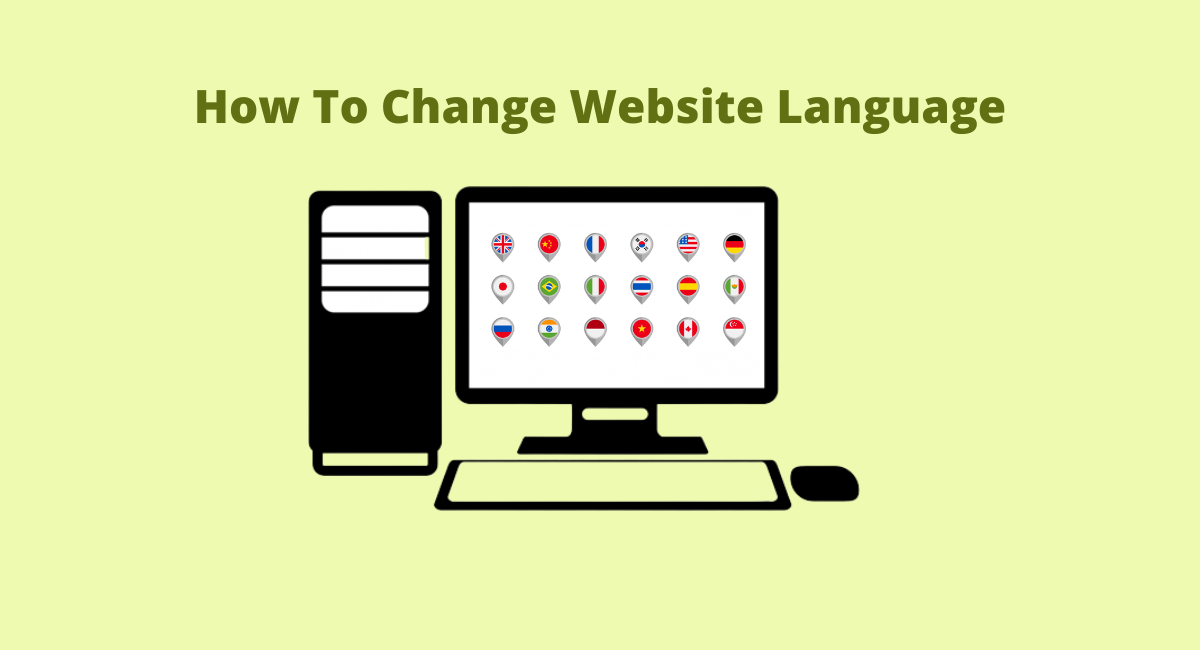 How To Change Website Language