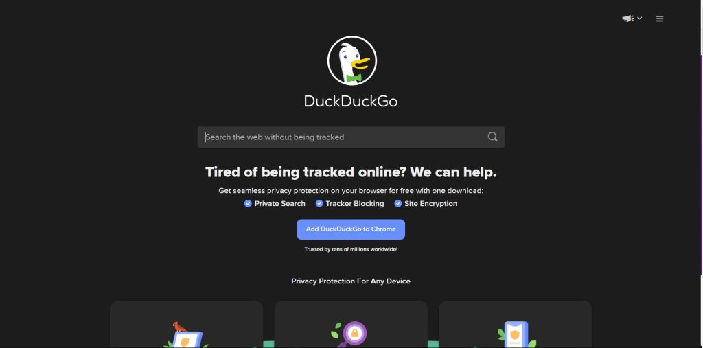 duckduckgo/Best Private Browser Android