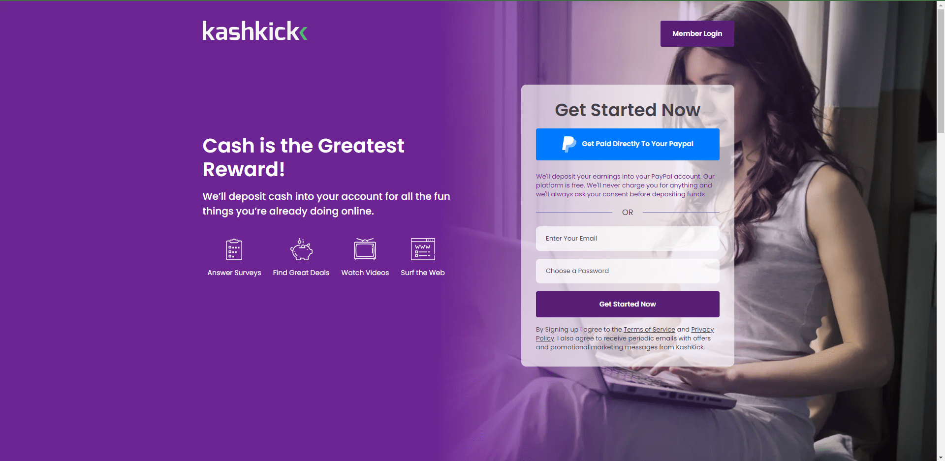 KashKick Homepage