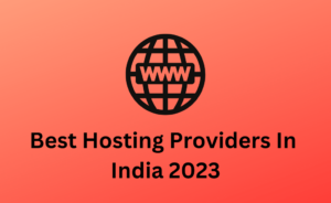 Best hosting providers in india