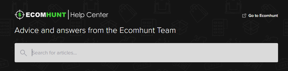 EComHunt Support