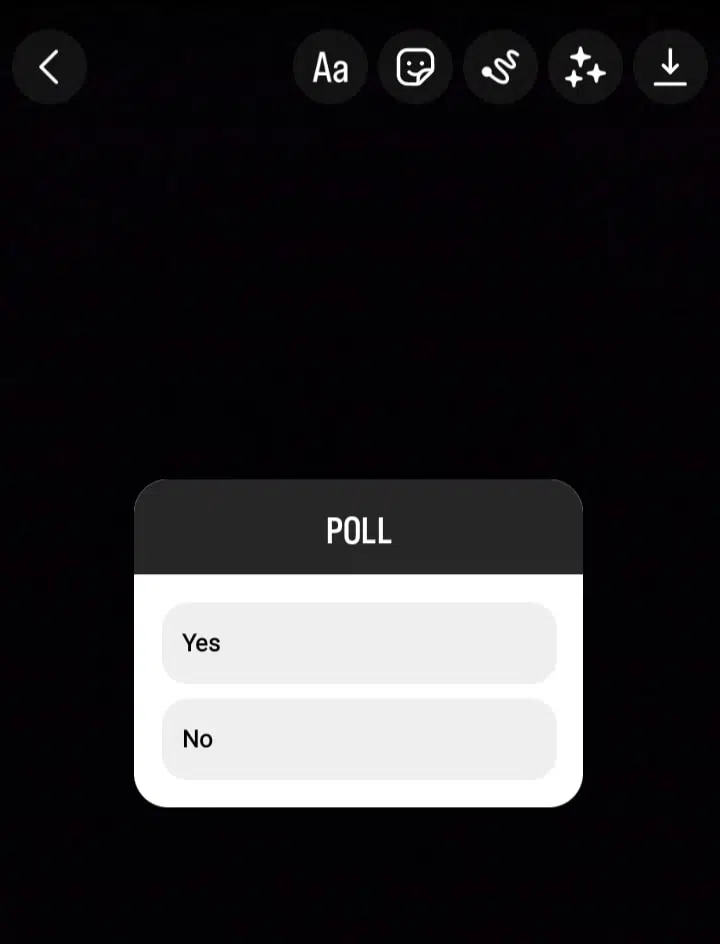 How to Use Polls on Different Social Media Platforms?- Poll on Instagram 