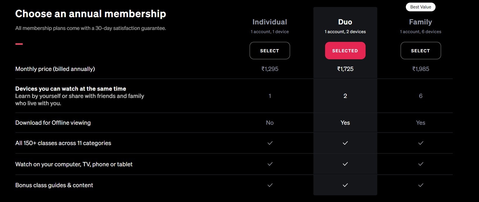 Masterclass-Pricing-Plans