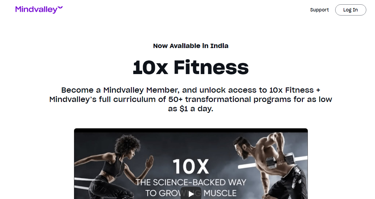 What Is 10X Fitness By Mindvalley.?- 10X Fitness Review