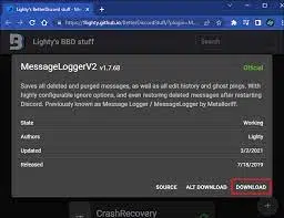 Message logger v2 plugin