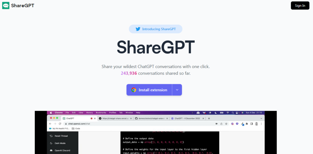 sharegpt overview