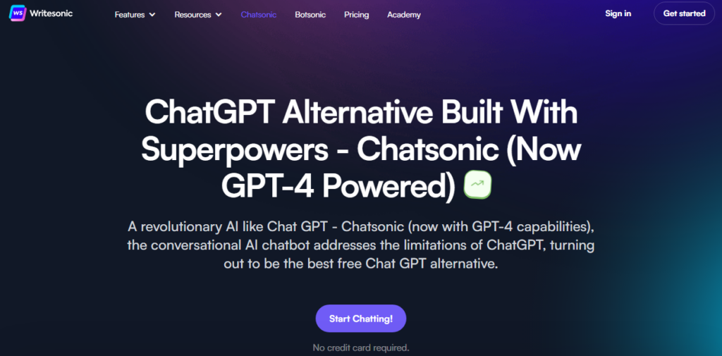 Chatsonic overview