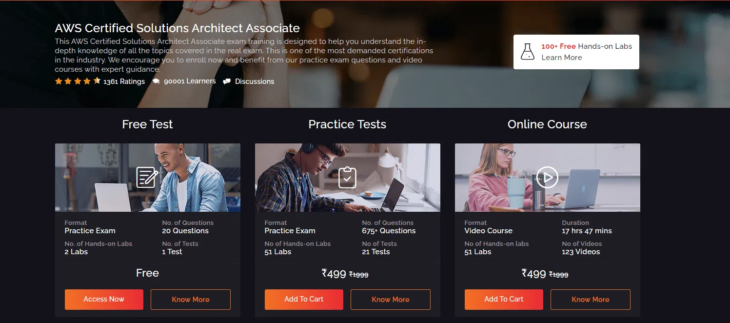 Whizlabs AWS CSAA Course Review - AWS Solutions Architect Associate Exam