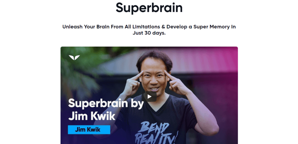 Jim Kwik Superbrain review