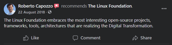 Linux Foundation培训用户评论