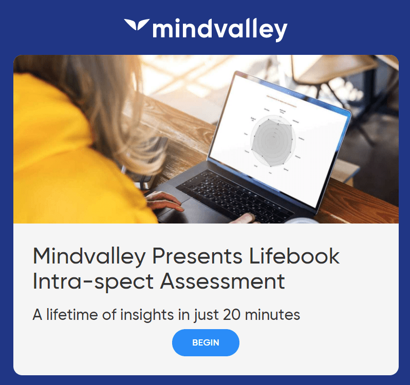 Mindvalley Lifebook Đánh giá quang phổ