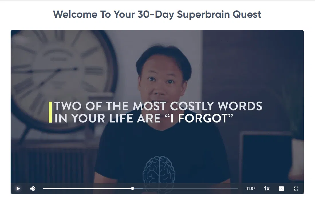 Superbrain Quest Introductory Video