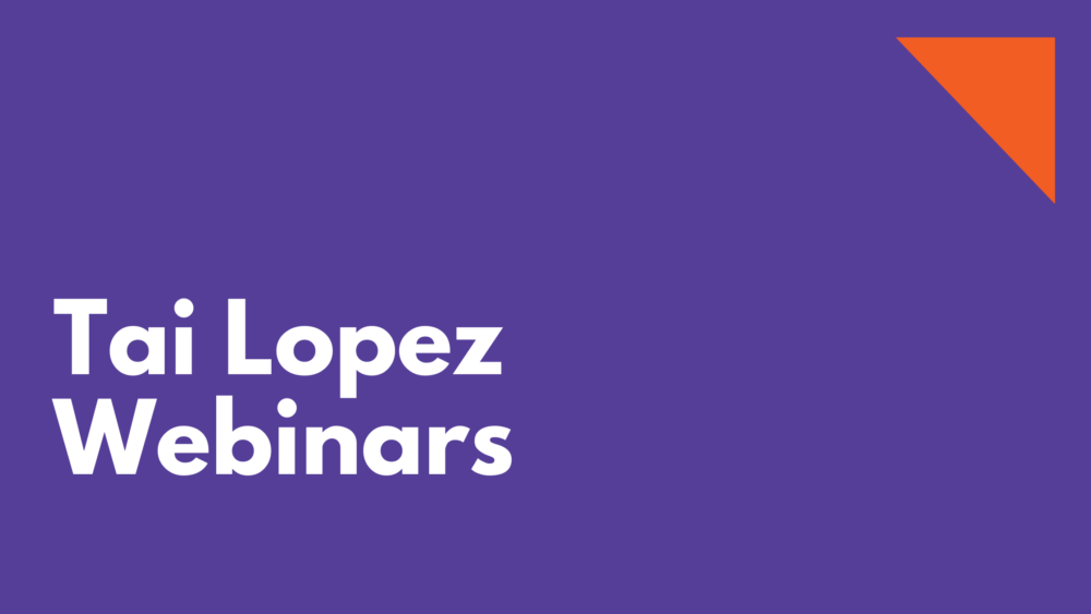 Hội thảo trên web của Tai Lopez