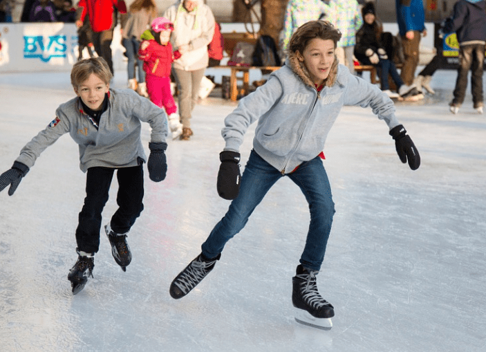 ice skating