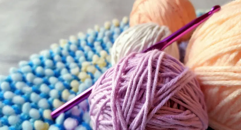 Knitting and crochet