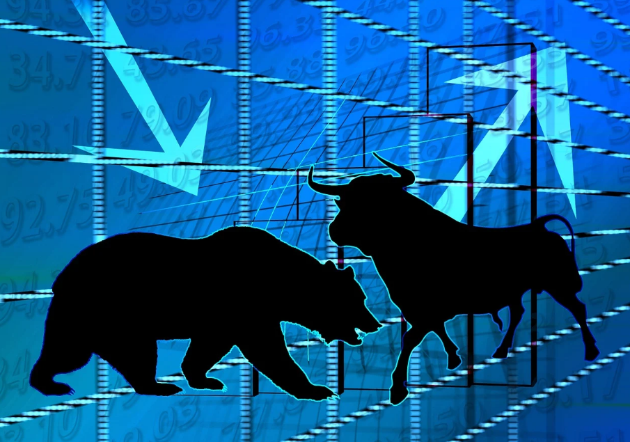 stock market- bull & bear