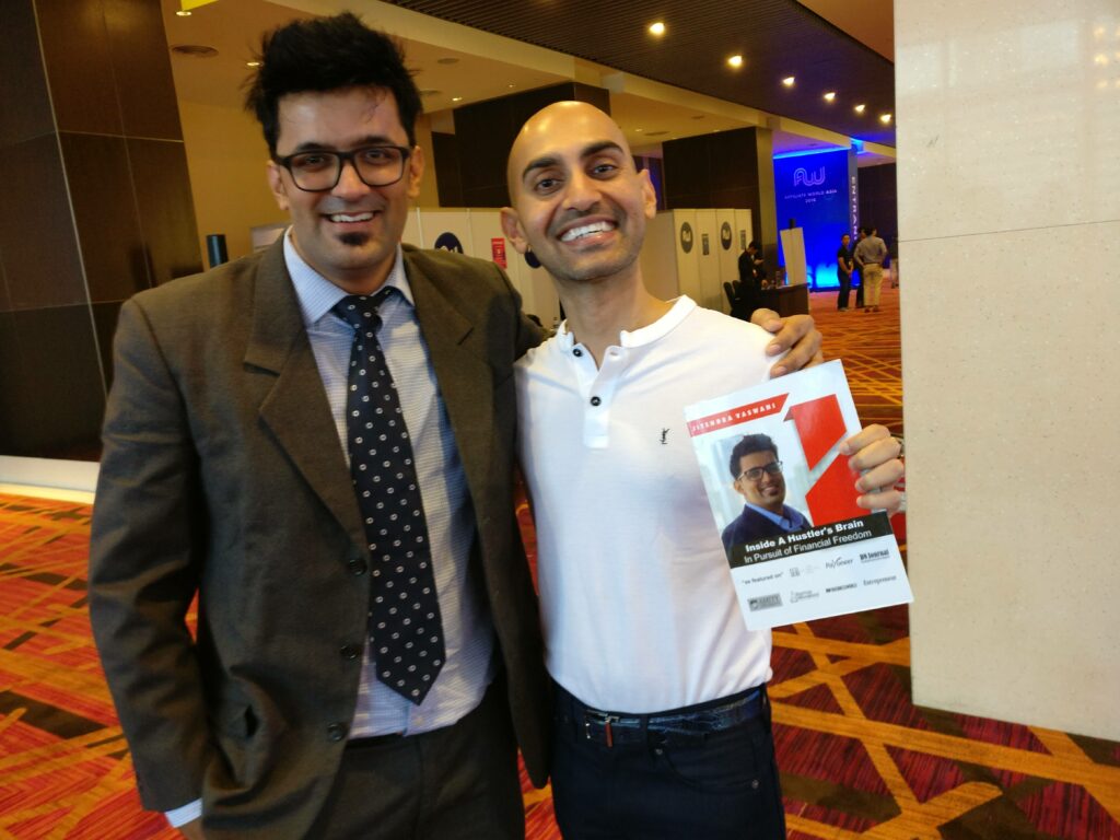 Jitendra Vaswani with Neil Patel