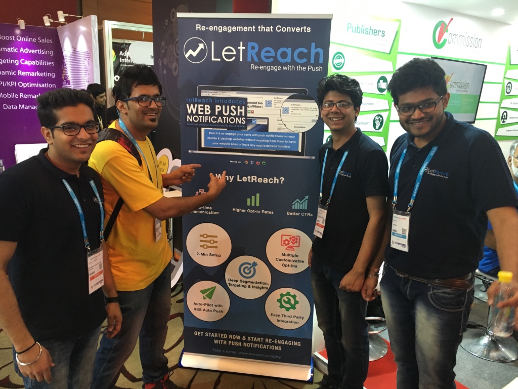 With LetReach Adtech Delhi 2016 (12)