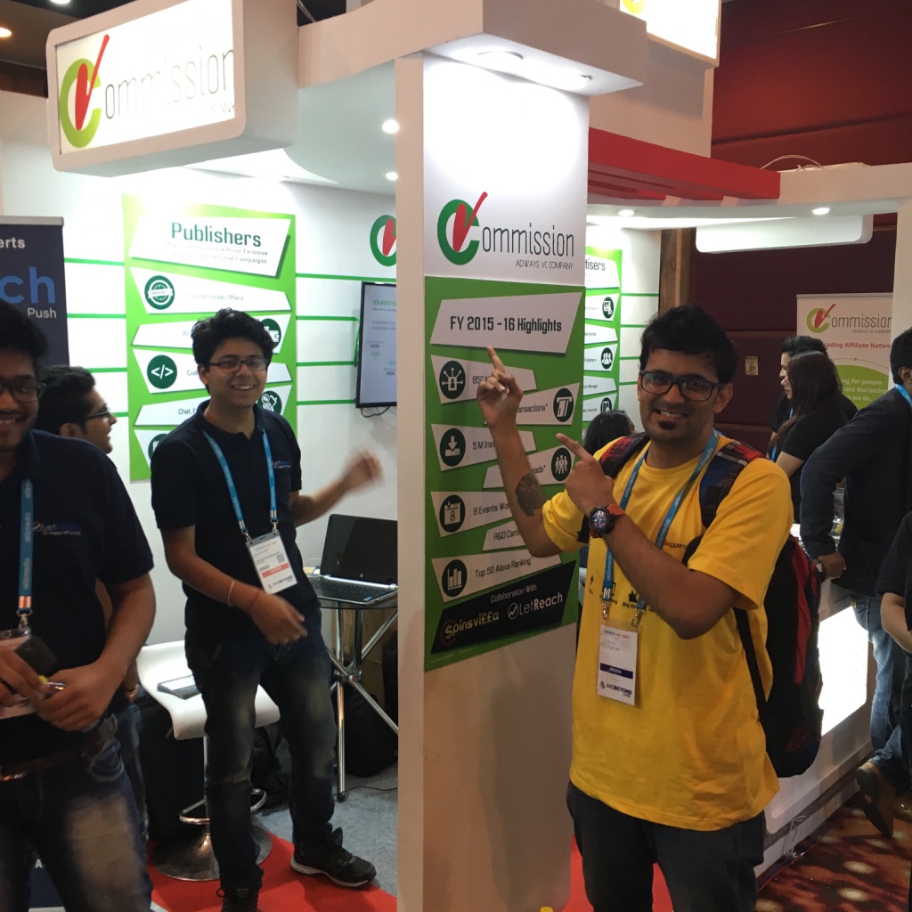with vCommission Adtech Delhi 2016 (13)