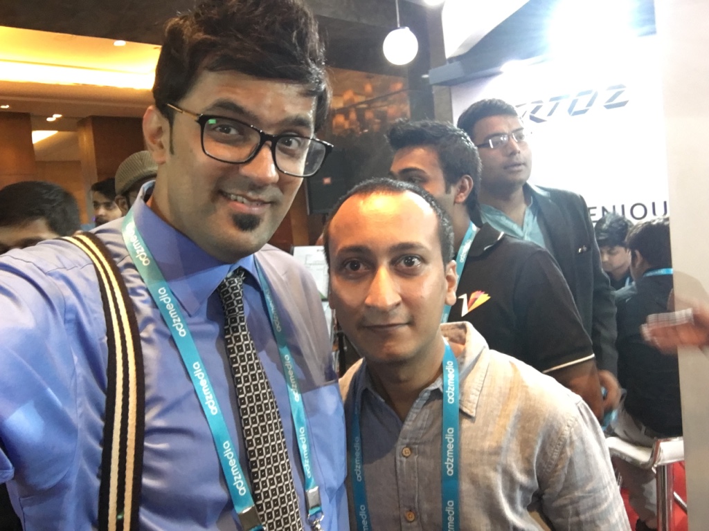With Vinay Murarka Adtech Delhi 2016 (2)